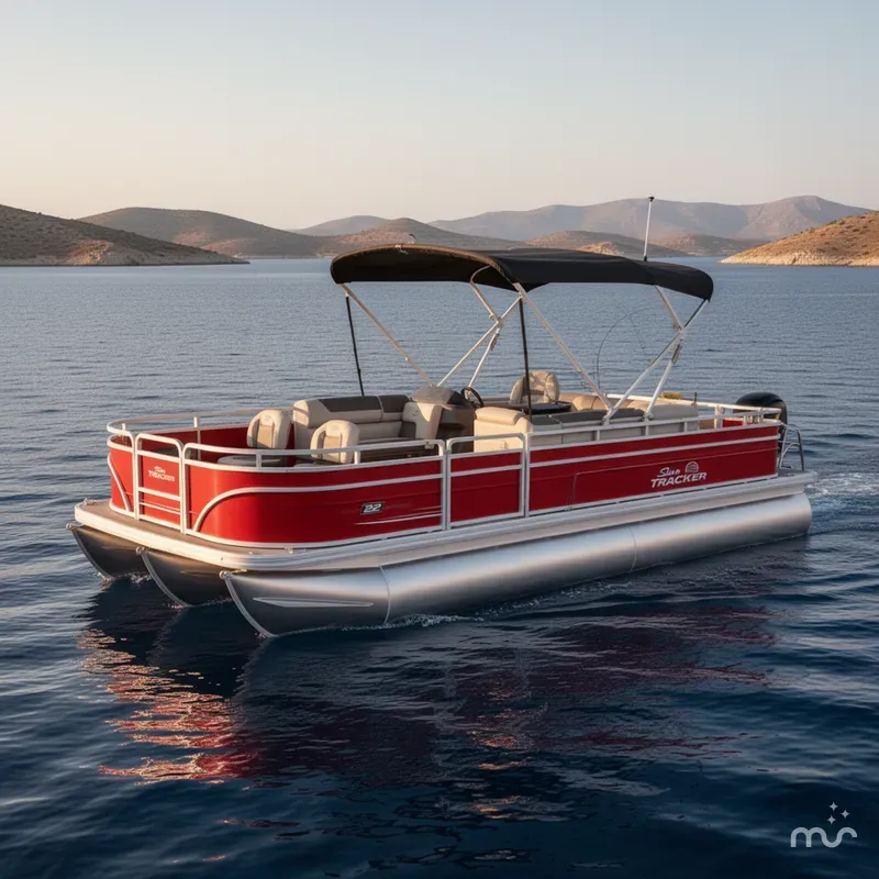 The Image of Sun Tracker Fishin' Barge 22 DLX 2026 - 0