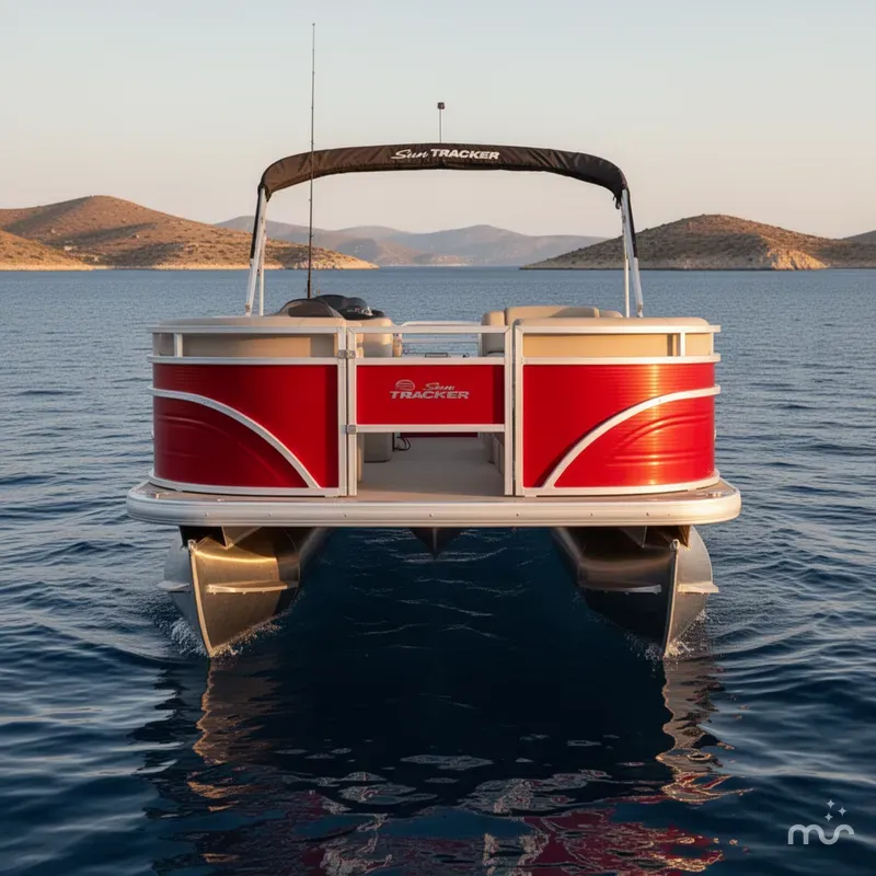 Slide: The Image of Sun Tracker Fishin' Barge 22 DLX 2026 - 1