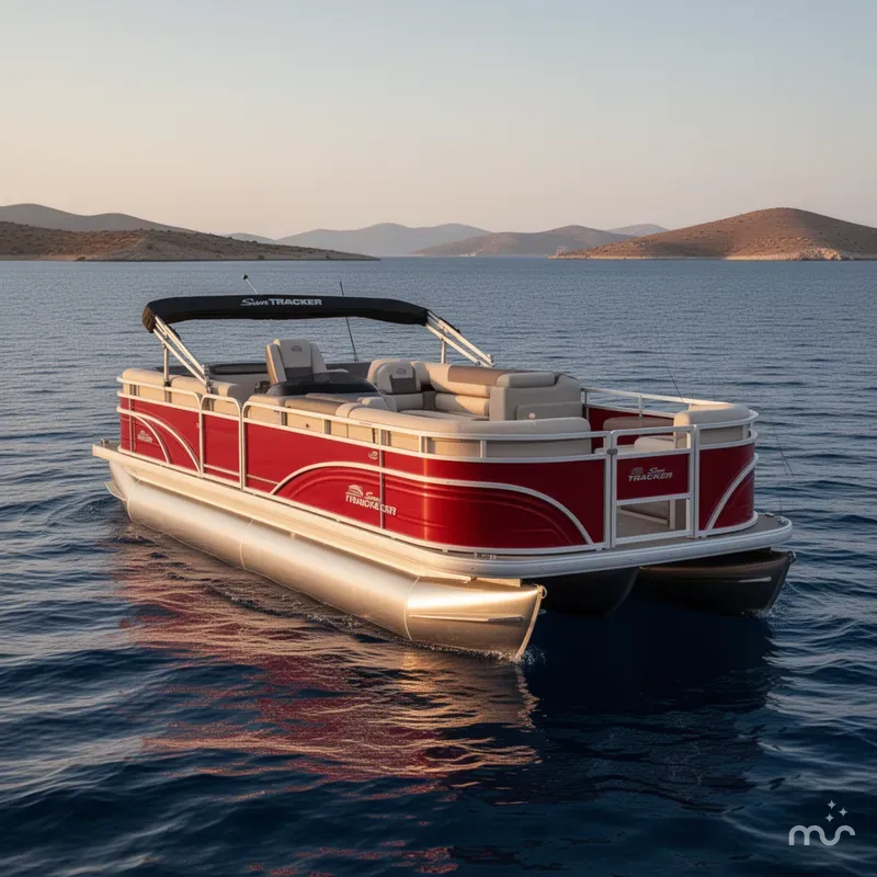 Slide: The Image of Sun Tracker Fishin' Barge 22 DLX 2026 - 3
