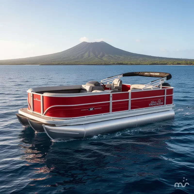 The Image of Sun Tracker Party Barge 18 DLX 2026 - 0
