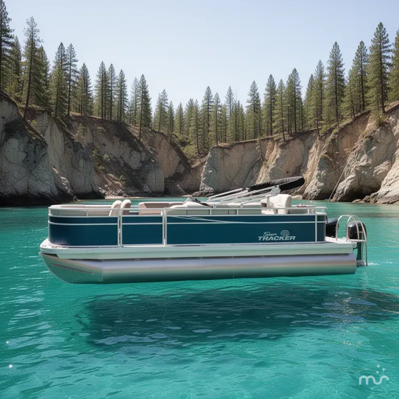 Slide: The Image of Sun Tracker Fishin' Barge 20 DLX 2026 - 2