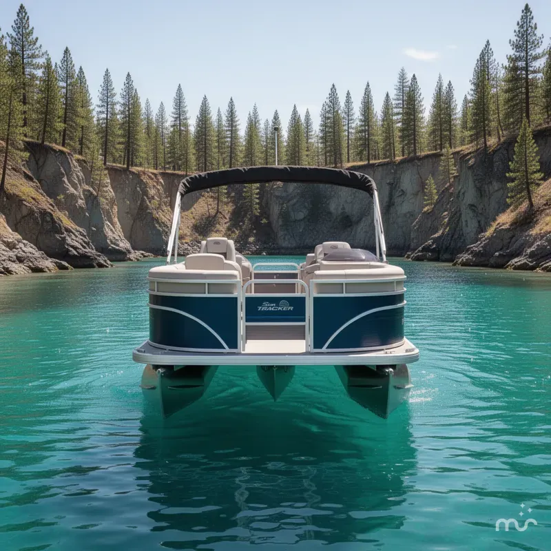 Slide: The Image of Sun Tracker Fishin' Barge 20 DLX 2026 - 3
