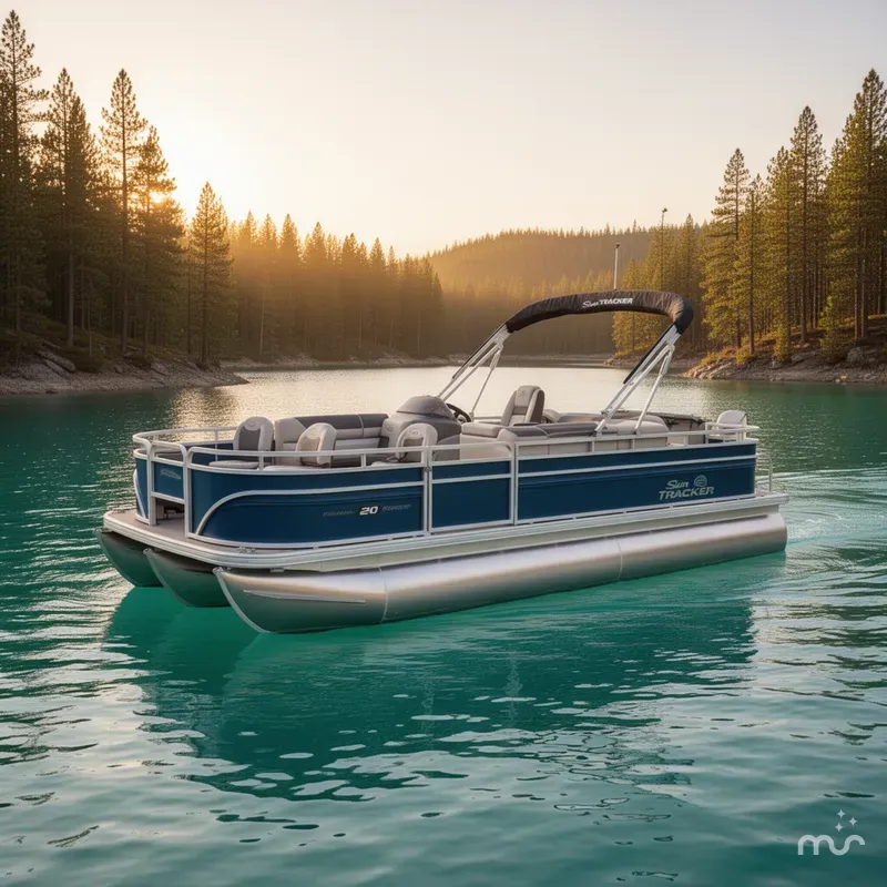 The Image of Sun Tracker Fishin' Barge 20 DLX 2026 - 0