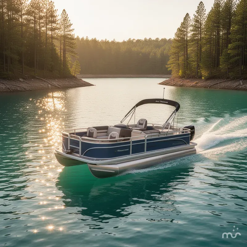 Slide: The Image of Sun Tracker Fishin' Barge 20 DLX 2026 - 4