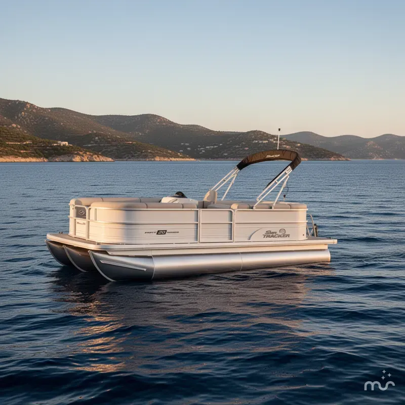 The Image of Sun Tracker Party Barge 20 DLX 2026 - 0