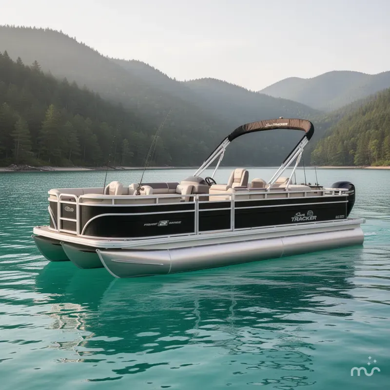 The Image of Sun Tracker Fishin' Barge 22 DLX 2026 - 0