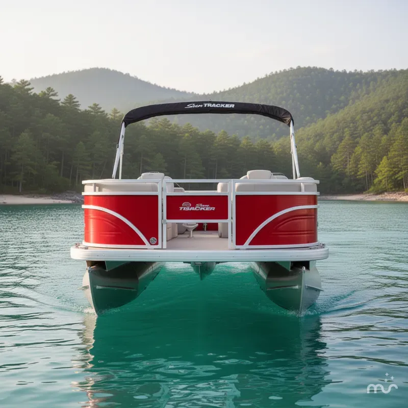 Slide: The Image of Sun Tracker Fishin' Barge 22 DLX 2026 - 1