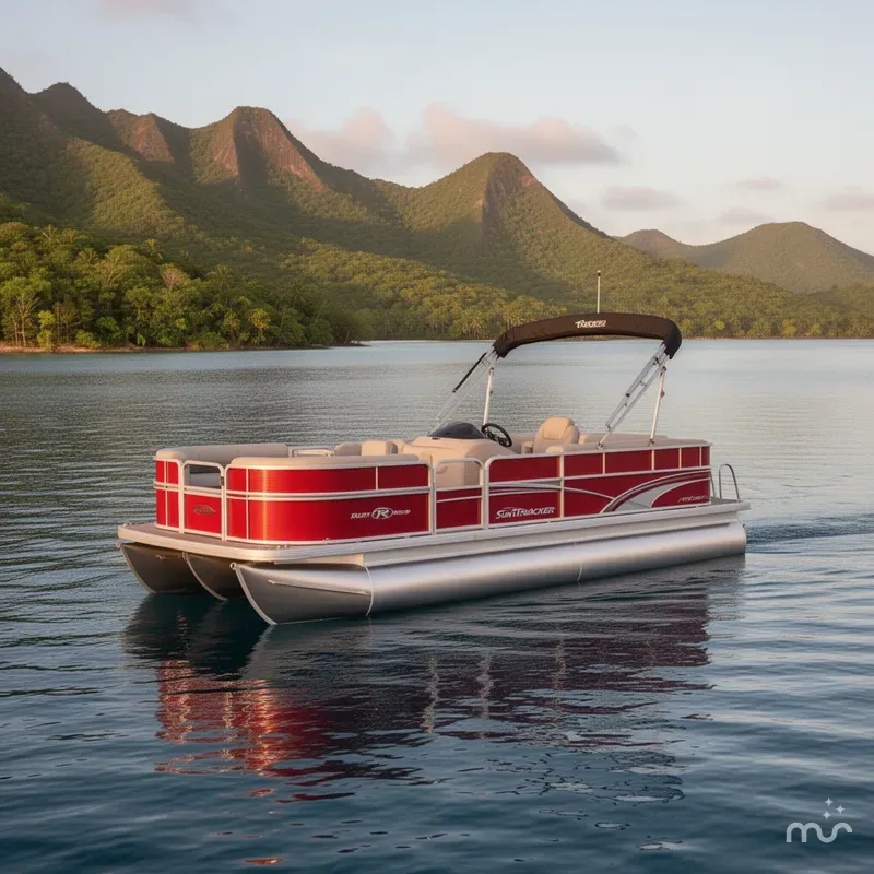 The Image of Sun Tracker Party Barge 18 DLX 2026 - 0