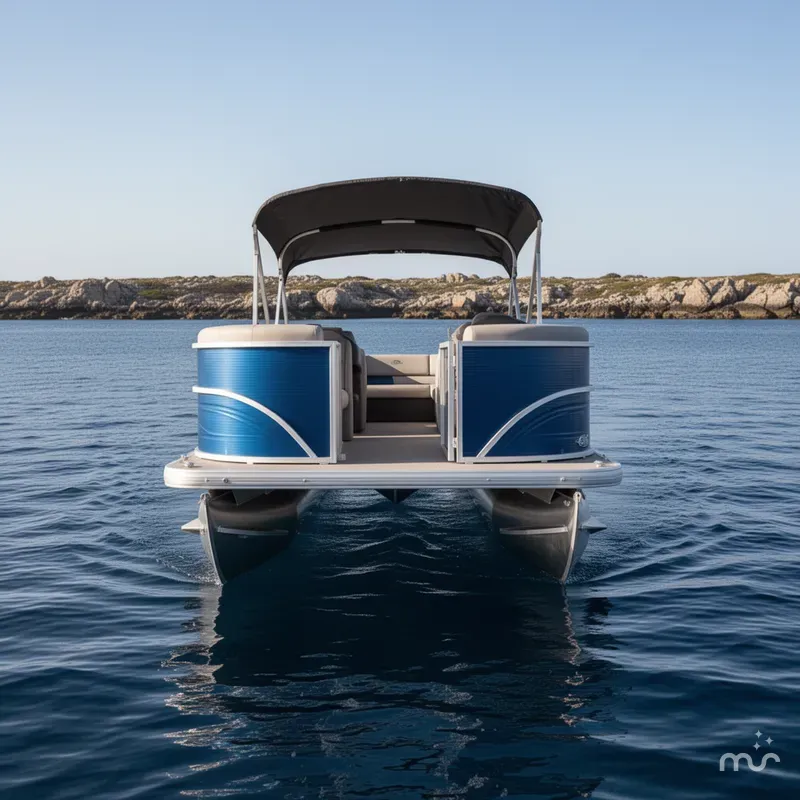 Slide: The Image of Sun Tracker Party Barge 20 DLX 2026 - 1