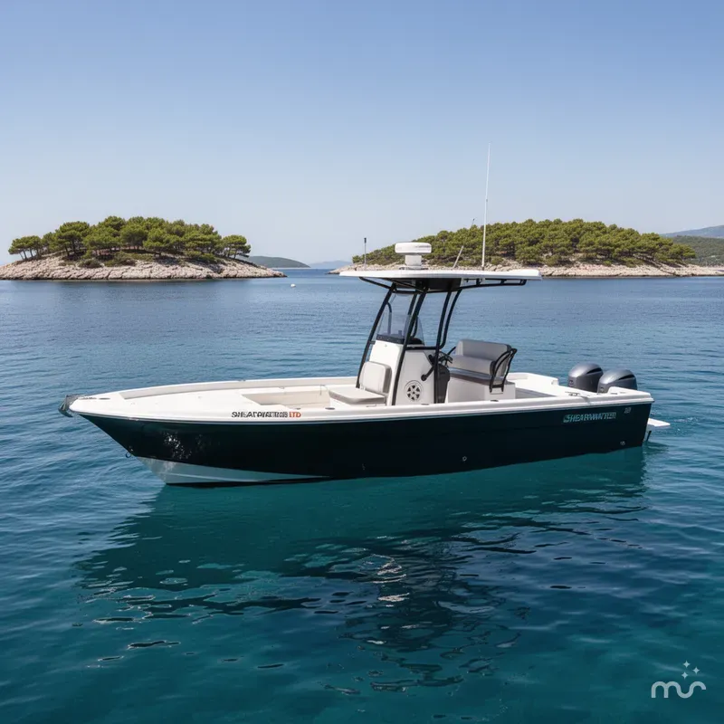 Slide: The Image of Shearwater 25 LTD 2018 - 2