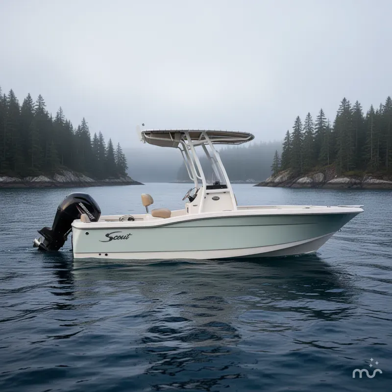 Slide: The Image of Scout 195 Sportfish 2019 - 2