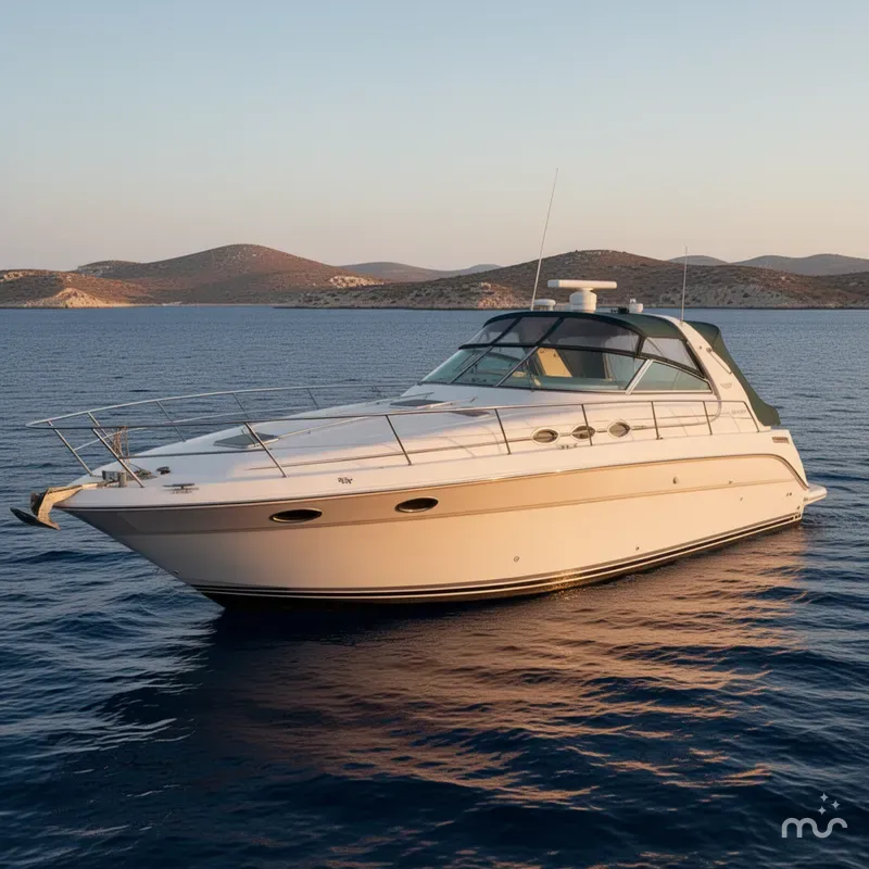 Slide: The Image of Sea Ray Sundancer 370 1996 - 2