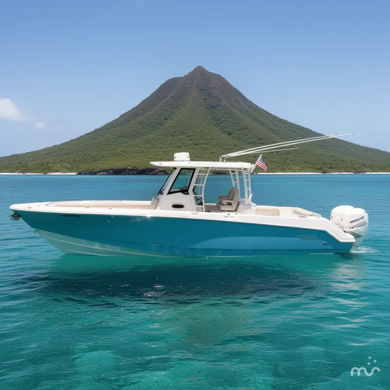 Slide: The Image of Boston Whaler 330 Outrage 2020 - 2