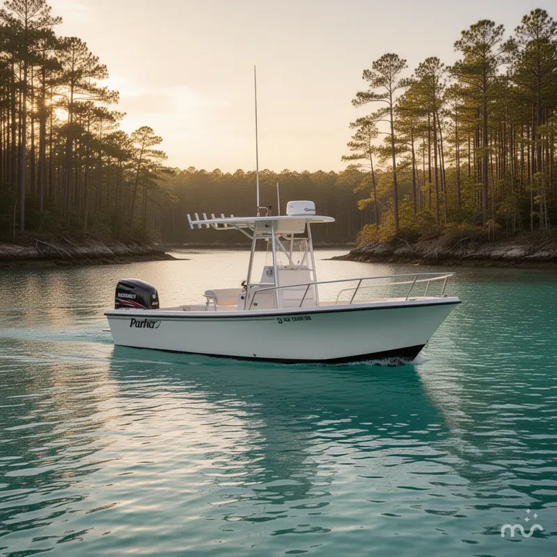 Slide: The Image of Parker Marine 23SE Center Console 2006 - 2