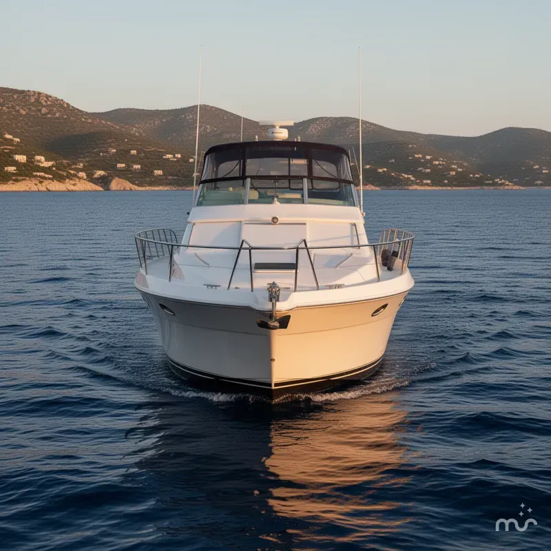 Slide: The Image of Carver Yachts 350 Mariner 1998 - 1