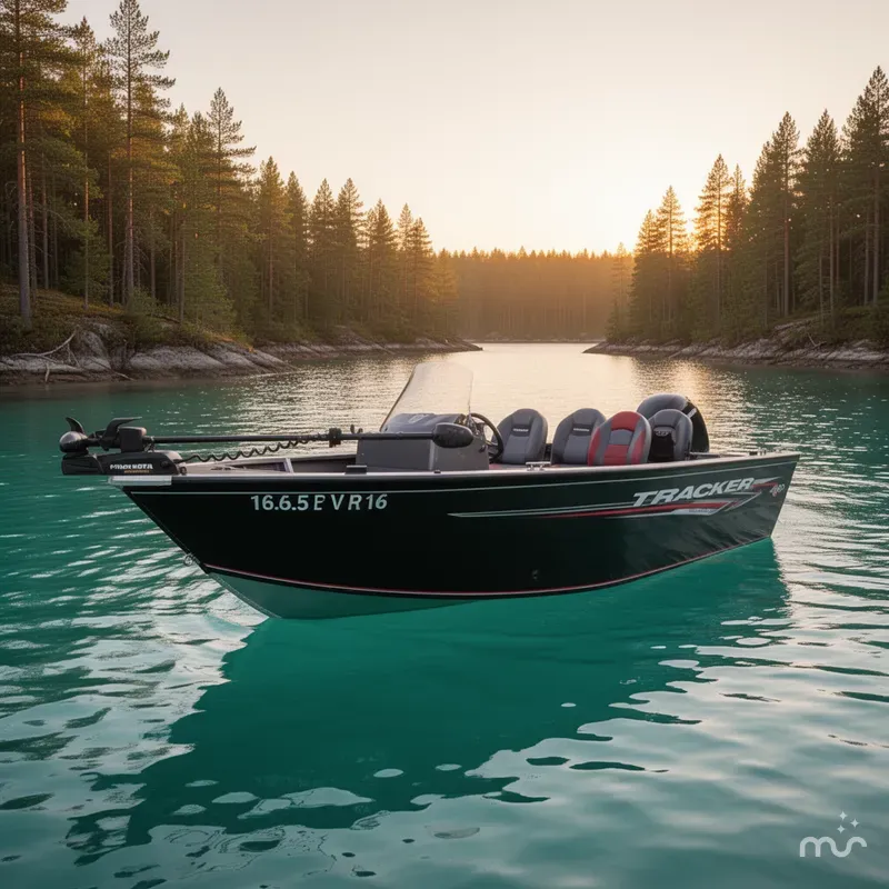 The Image of Tracker Pro Deep V-16 Single Console 2020 - 0