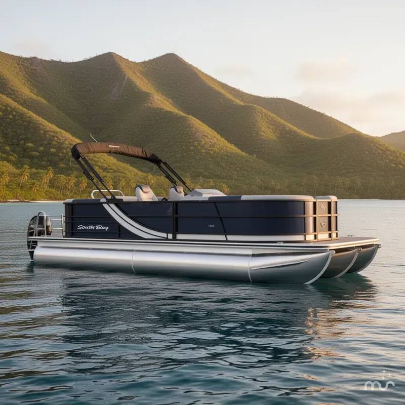 Slide: The Image of South Bay LE 224 RS 2.75 JAWS EDITION TRITOON 2026 - 2