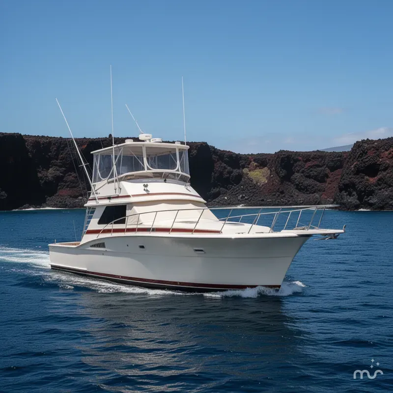 Slide: The Image of Chris-Craft 422 Commander 1987 - 2