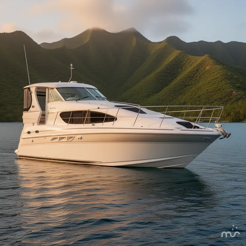Slide: The Image of Sea Ray 390 Motor Yacht 2004 - 2