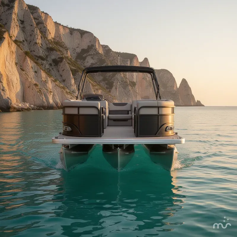 Slide: The Image of Manitou Cruise 22 Max Bench V-Toon 2024 - 1