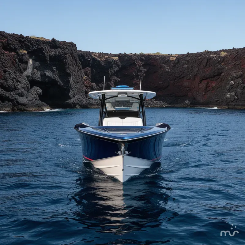 Slide: The Image of Nor-Tech 390 Sport Center Console 2026 - 1