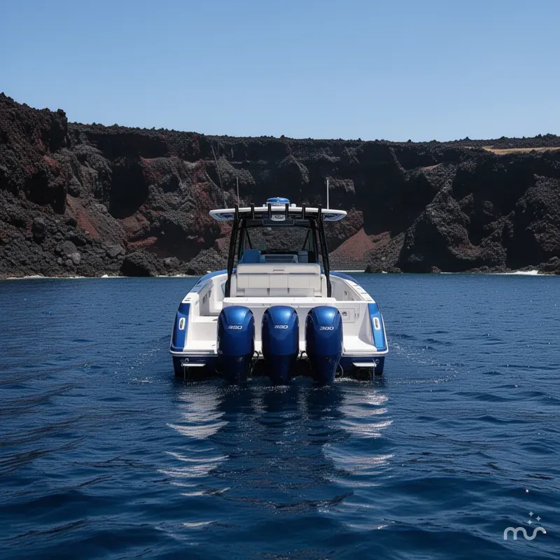 Slide: The Image of Nor-Tech 390 Sport Center Console 2026 - 3