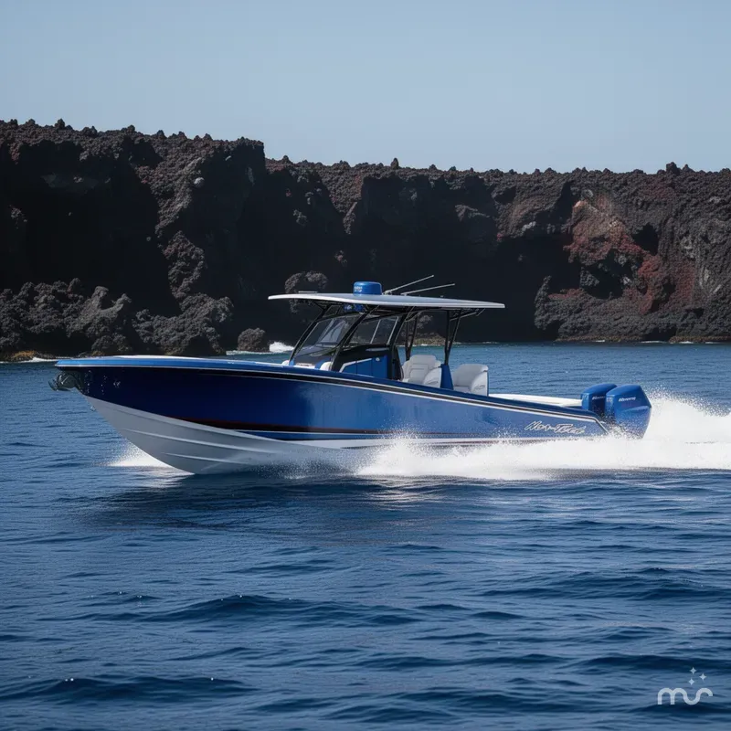 Slide: The Image of Nor-Tech 390 Sport Center Console 2026 - 4