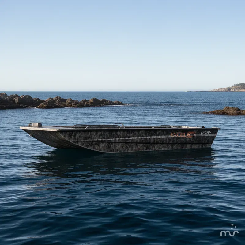 Slide: The Image of Excel 1754 Shallow Water F4 Pro Hull 2026 - 2
