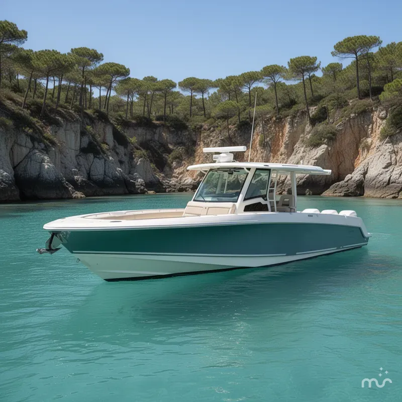 Slide: The Image of Boston Whaler 380 Outrage 2019 - 2