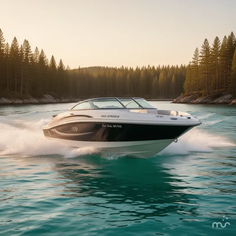 Slide: The Image of Sea Ray 185 SP/SS 2010 - 4