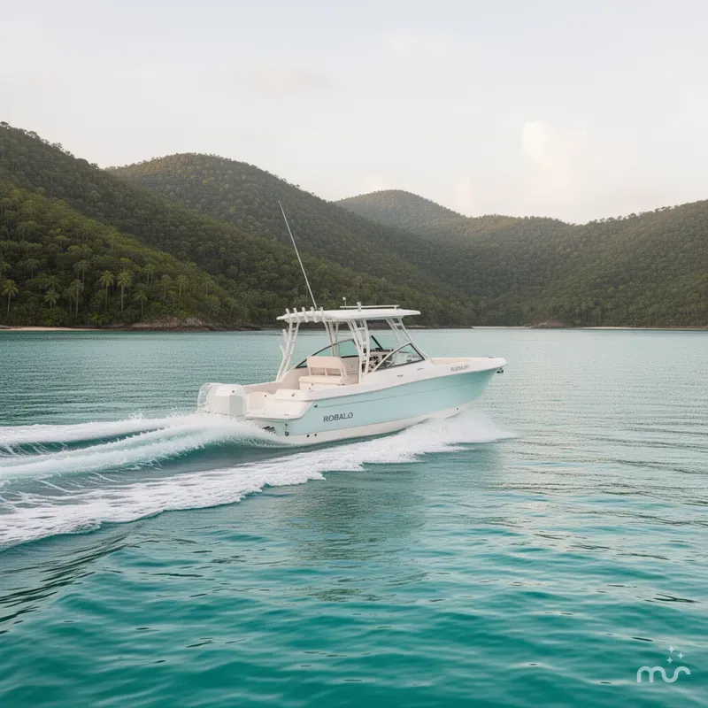 Slide: The Image of Robalo R247 Dual Console 2018 - 2