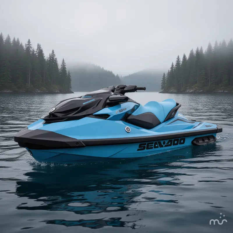 The Image of Sea-Doo RXP-X™ 325 Tech, BRP Premium A, iBR Gulfstream Blu 2026 - 0