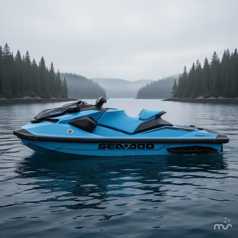 Slide: The Image of Sea-Doo RXP-X™ 325 Tech, BRP Premium A, iBR Gulfstream Blu 2026 - 2