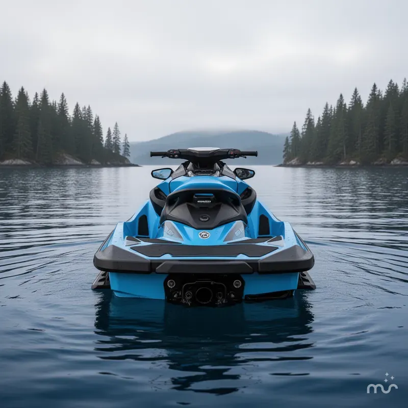 Slide: The Image of Sea-Doo RXP-X™ 325 Tech, BRP Premium A, iBR Gulfstream Blu 2026 - 3
