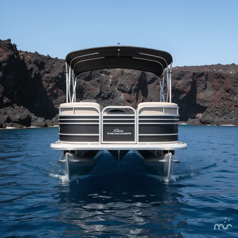 Slide: The Image of Sun Tracker Party Barge 20 DLX 2026 - 1