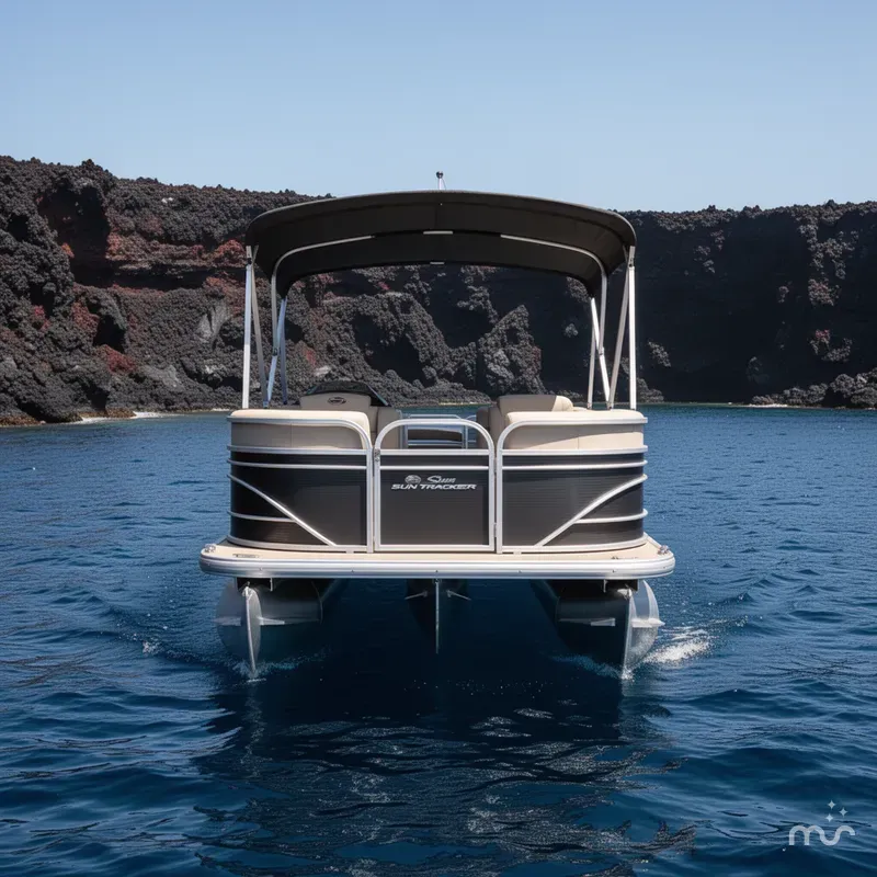Slide: The Image of Sun Tracker Party Barge 20 DLX 2026 - 3