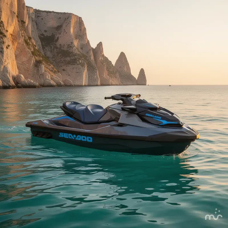 Slide: The Image of Sea-Doo GTX 230 Tech, Audio, iDF, iBR 2026 - 2