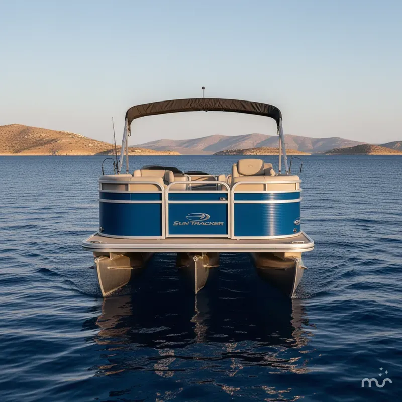 Slide: The Image of Sun Tracker Fishin' Barge 20 DLX 2026 - 1