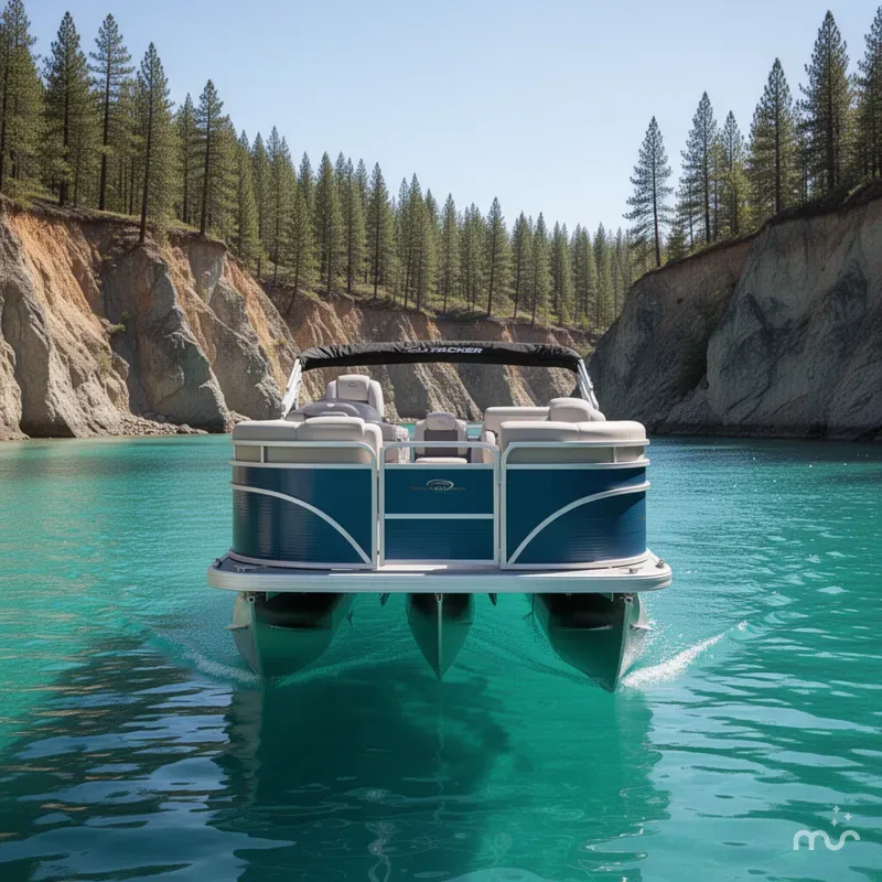Slide: The Image of Sun Tracker Fishin' Barge 20 DLX 2026 - 1