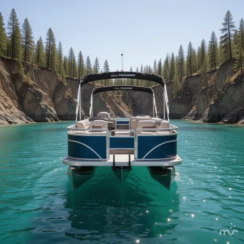 Slide: The Image of Sun Tracker Fishin' Barge 20 DLX 2026 - 3