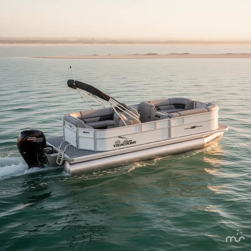 The Image of Sun Tracker Party Barge 20 DLX 2026 - 0