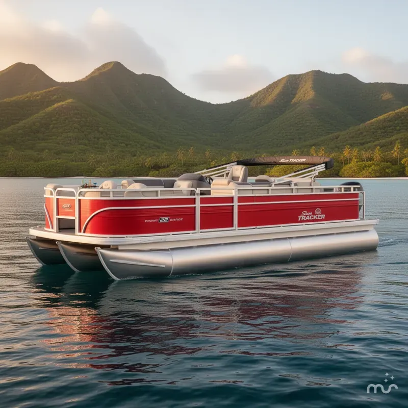 The Image of Sun Tracker Fishin' Barge 22 DLX 2026 - 0