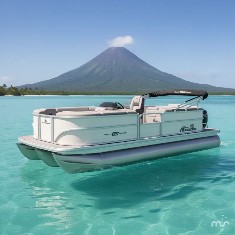 The Image of Sun Tracker Party Barge 20 DLX 2026 - 0