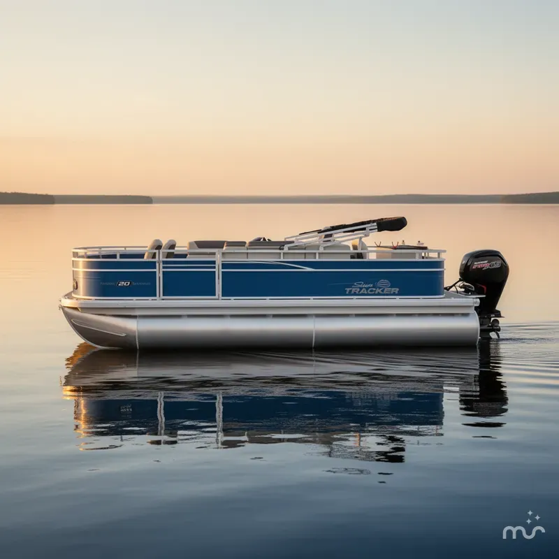 Slide: The Image of Sun Tracker Fishin' Barge 20 DLX 2026 - 2