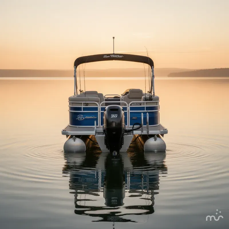 Slide: The Image of Sun Tracker Fishin' Barge 20 DLX 2026 - 3