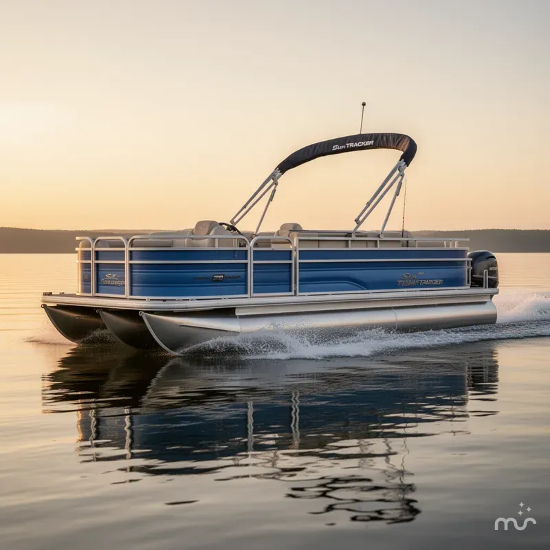 Slide: The Image of Sun Tracker Fishin' Barge 20 DLX 2026 - 4