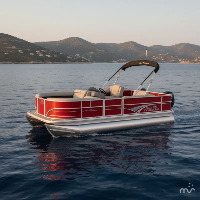 The Image of Sun Tracker Party Barge 18 DLX 2026 - 0