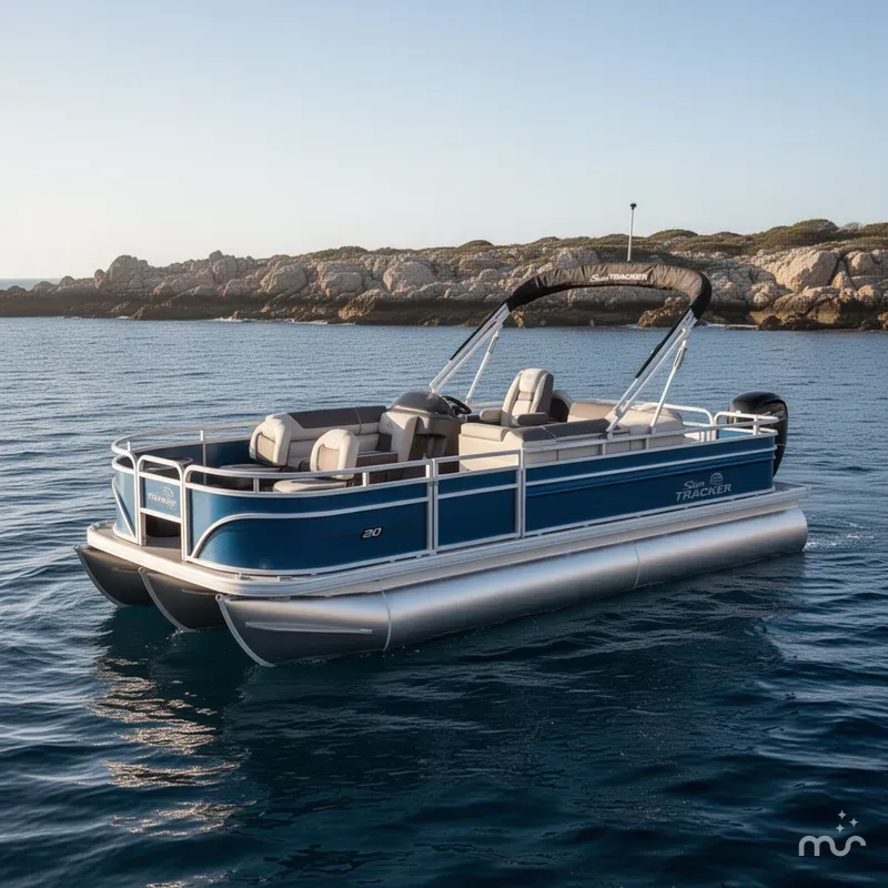 The Image of Sun Tracker Fishin' Barge 20 DLX 2026 - 0