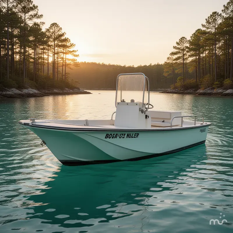 Slide: The Image of Boston Whaler 17 Montauk 1976 - 2