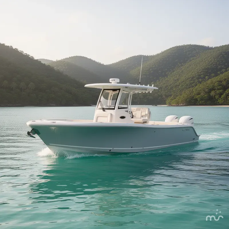 Slide: The Image of Cobia 245 Center Console 2026 - 2